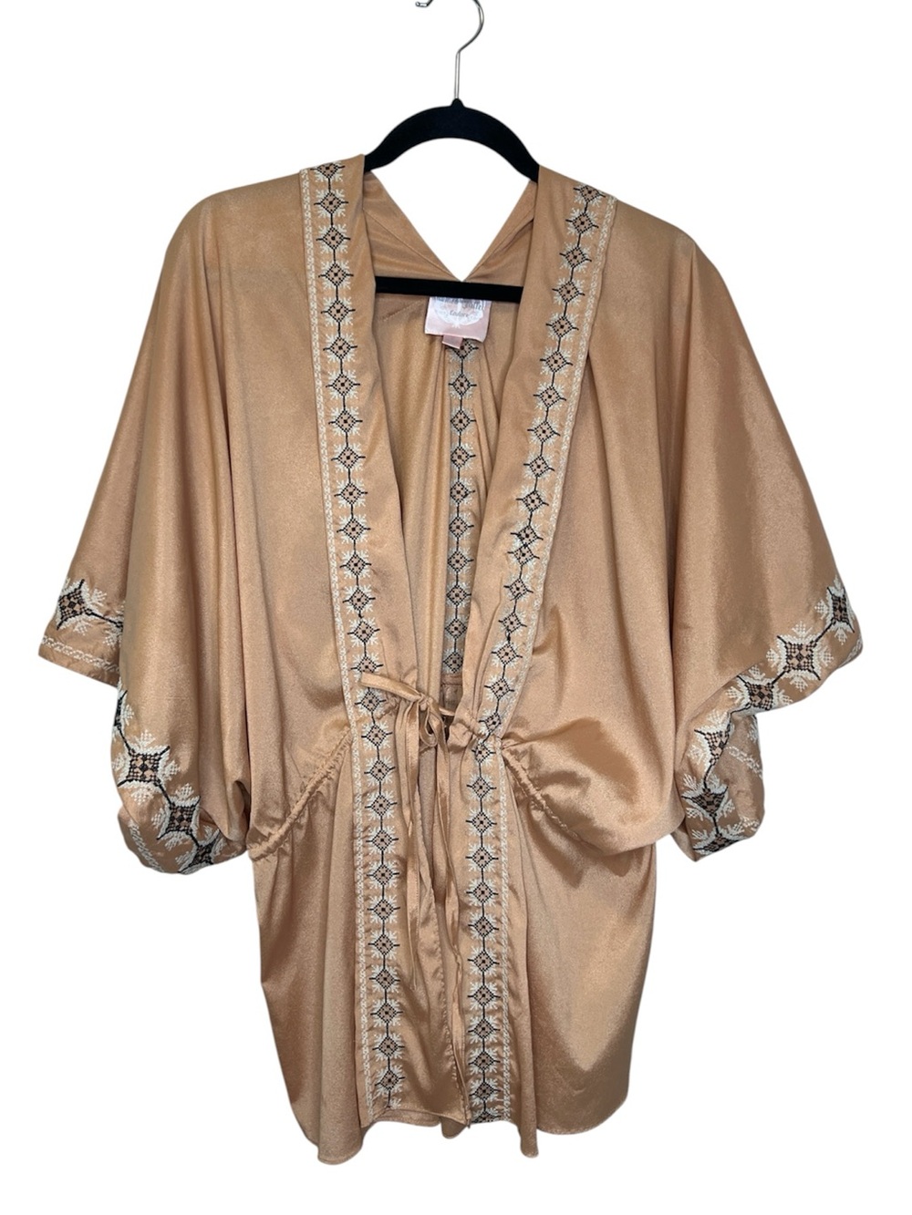 Romeo and Juliet Couture Boho Festival Embroidered Style cover up cardigan